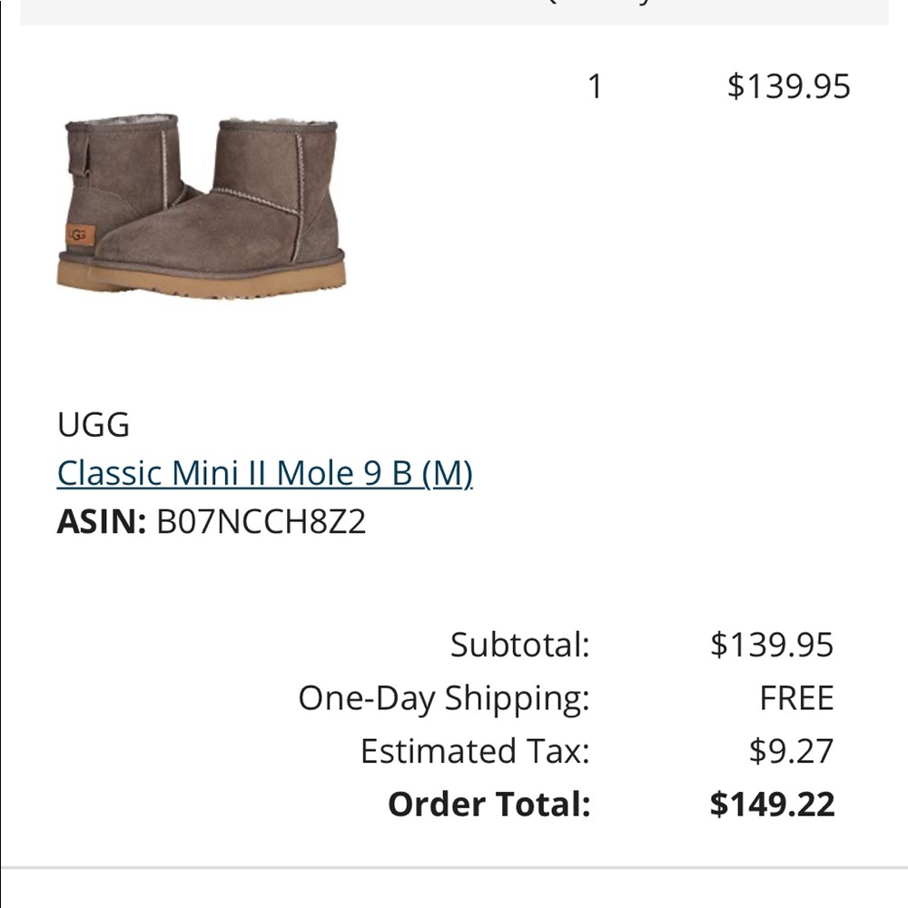 Uggs- bought the wrong size- out of return date - Picture 8 of 8
